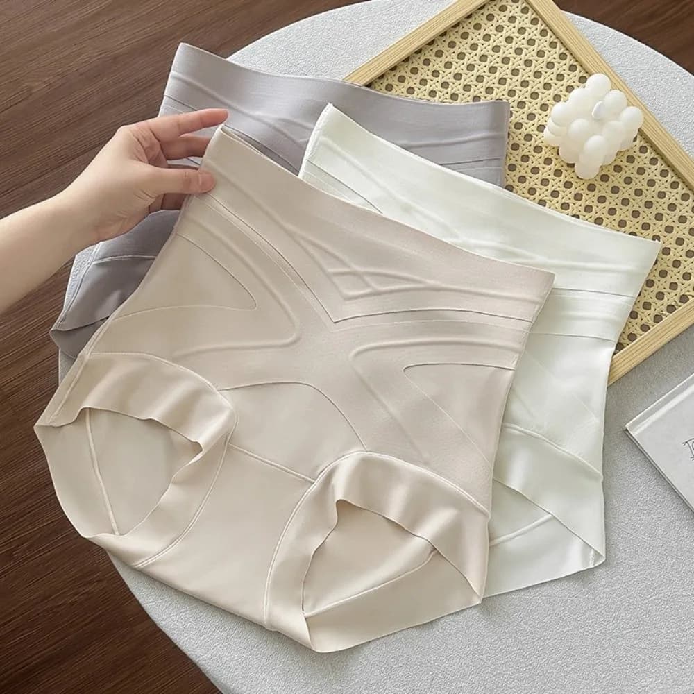 Intimo Modellante Contenitivo a Vita Alta, Slip Contenitivi per Pancia e Glutei, Senza Cuciture, Modellatore Post-Parto