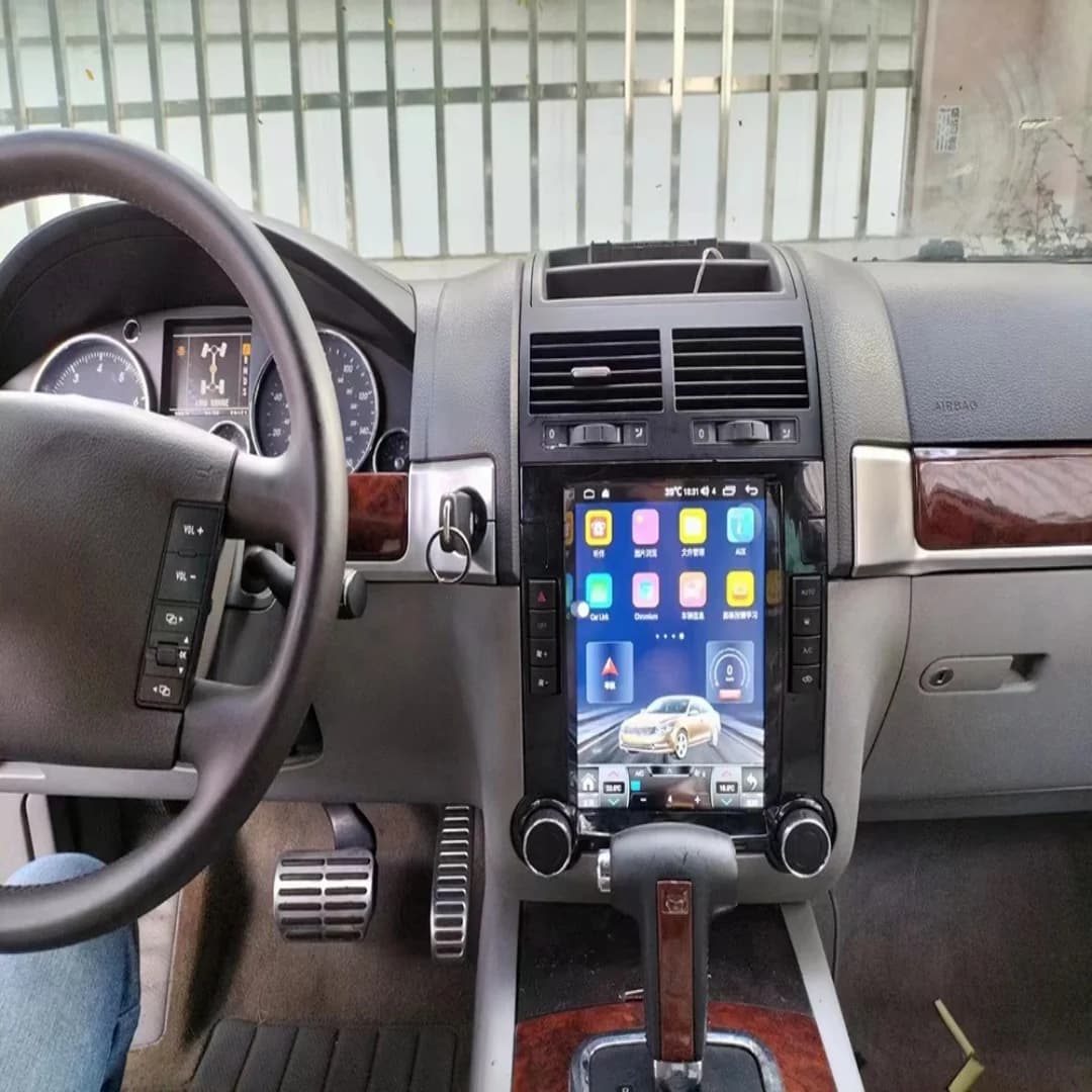 Autoradio multimediale Android per Volkswagen VW Touareg 2002-2012, navigatore GPS, lettore autoradio, stereo, Carplay, monitor, TV, Bluetooth