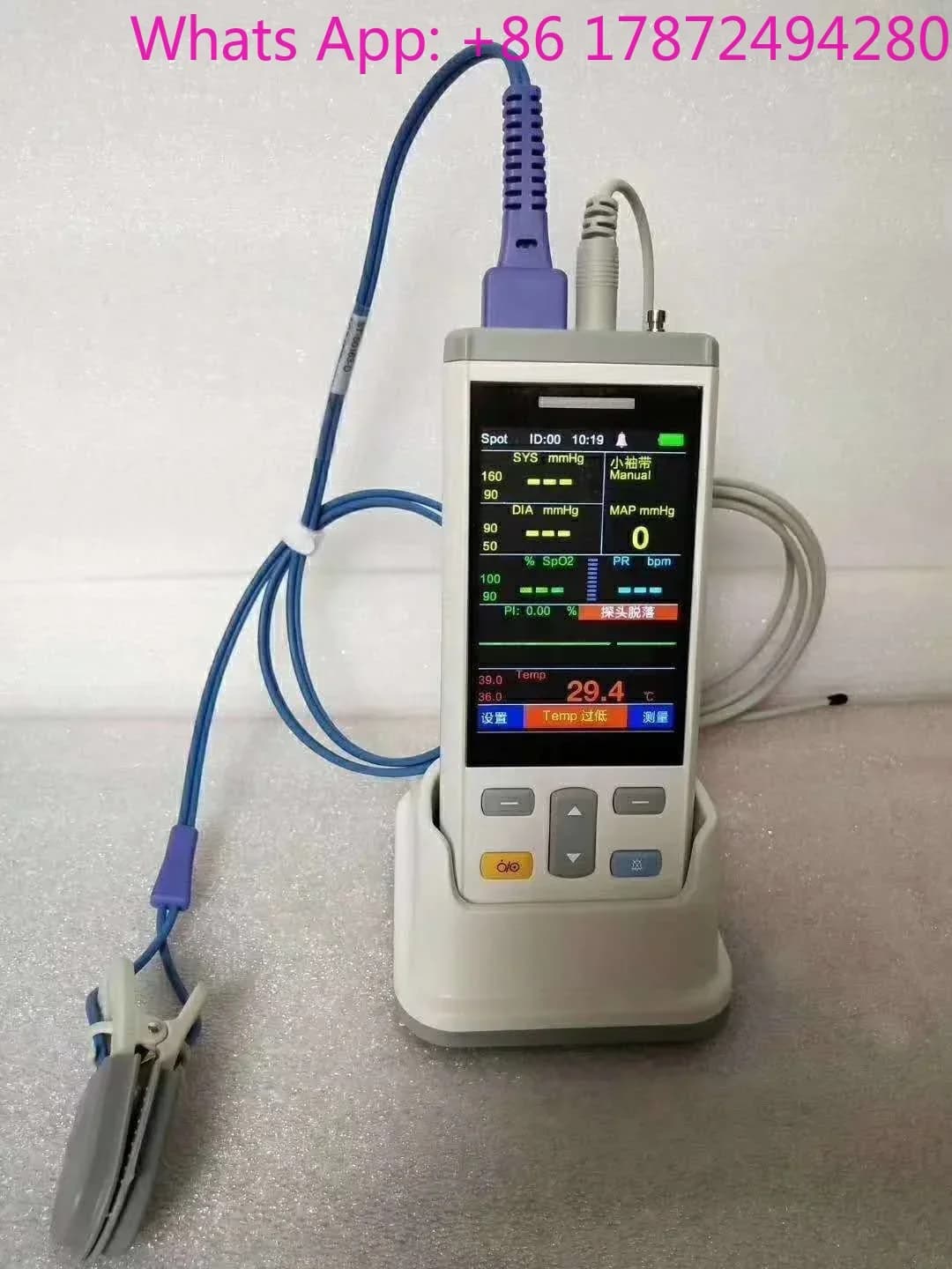 Portable Monitor for Domestic Animals, Mini Veterinary Instrument for Blood Pressure Measurement