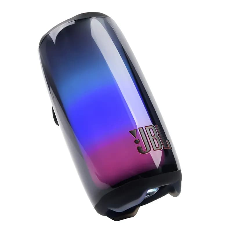 JBL Pulse 5 Altoparlante Bluetooth Wireless Portatile 360 ° Altoparlante per Feste all'Aperto con Spettacolo di Luci, Impermeabile IP67, Batteria da 12 Ore, Bassi Profondi