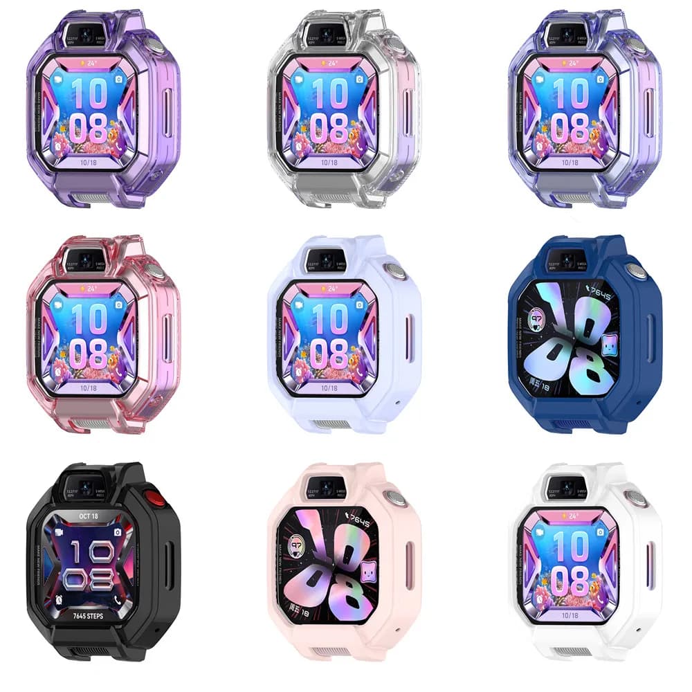 Case For HUAWEI Supernova Kids Watch X1 Pro / X1 TPU Hollow Protective Cover Soft Shell Smartwatch Housing