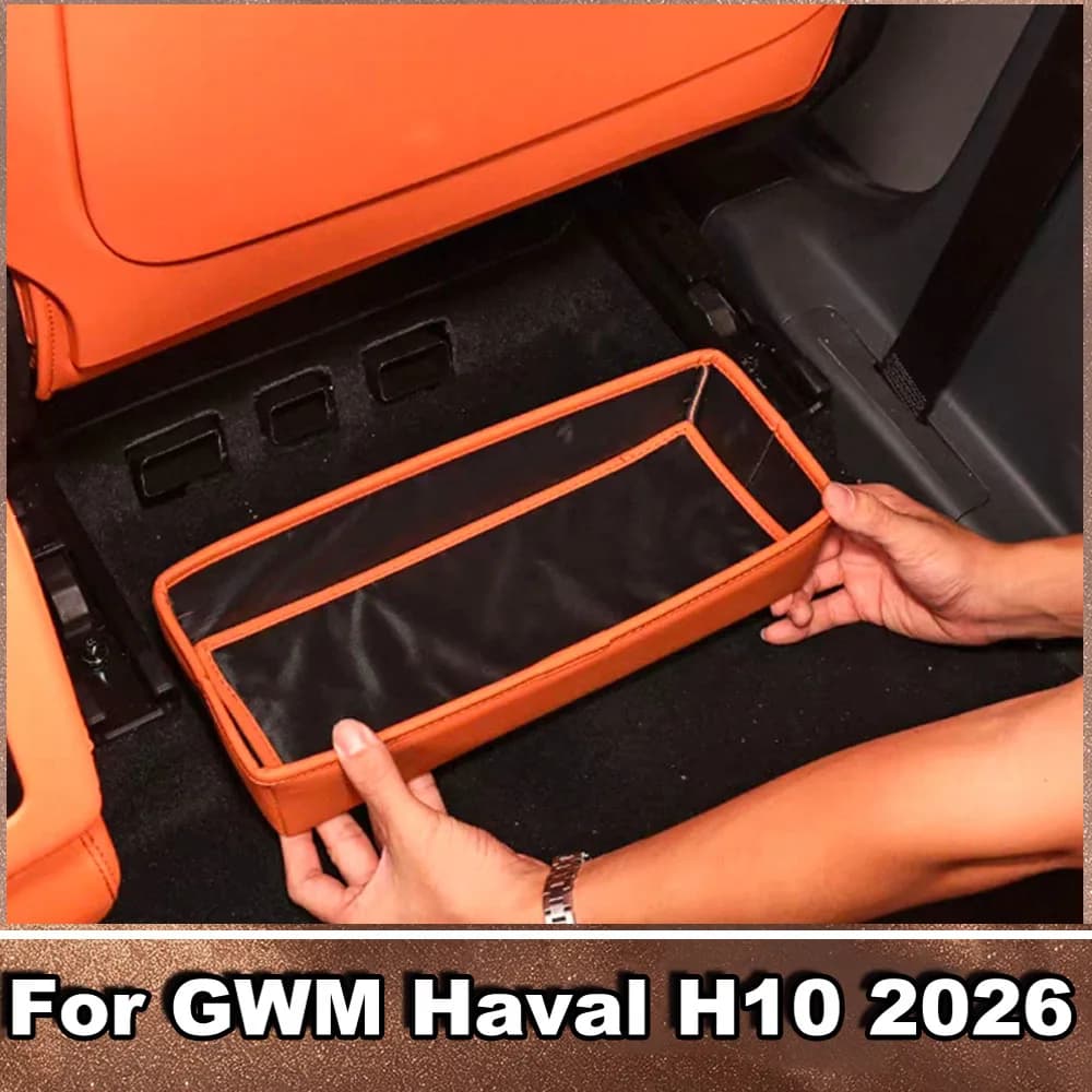 Under Seat Storage Box Fit For GWM Haval H10 2026 Car Interior Organizer Tray Holder Auto Interior Accessories