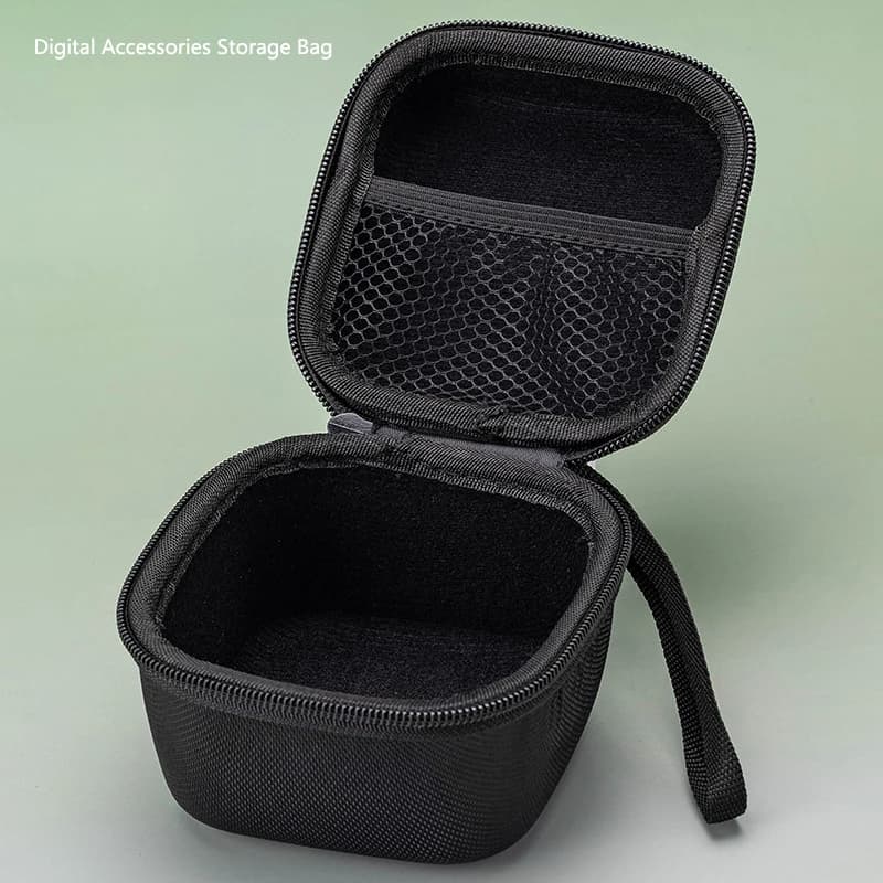 Custodia per auricolari in EVA, borsa portaoggetti quadrata portatile per dispositivi elettronici 3C, custodia per auricolari Bluetooth