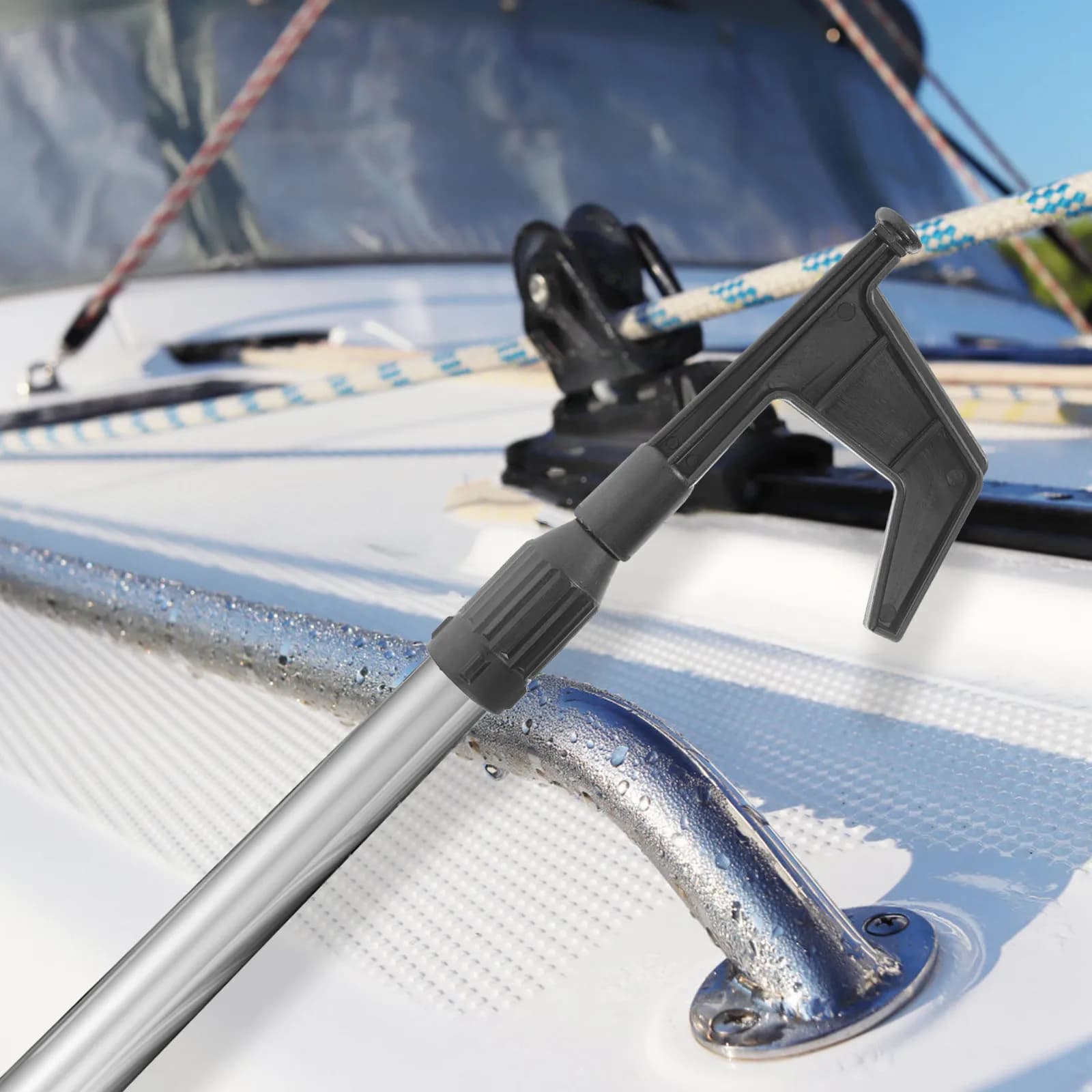 Gancio per Barca in Nylon Resistente, Ricambio per Ormeggio, Ancoraggio, Imbarcazioni, Kayak, Yacht, Barche da Pesca, Compatto