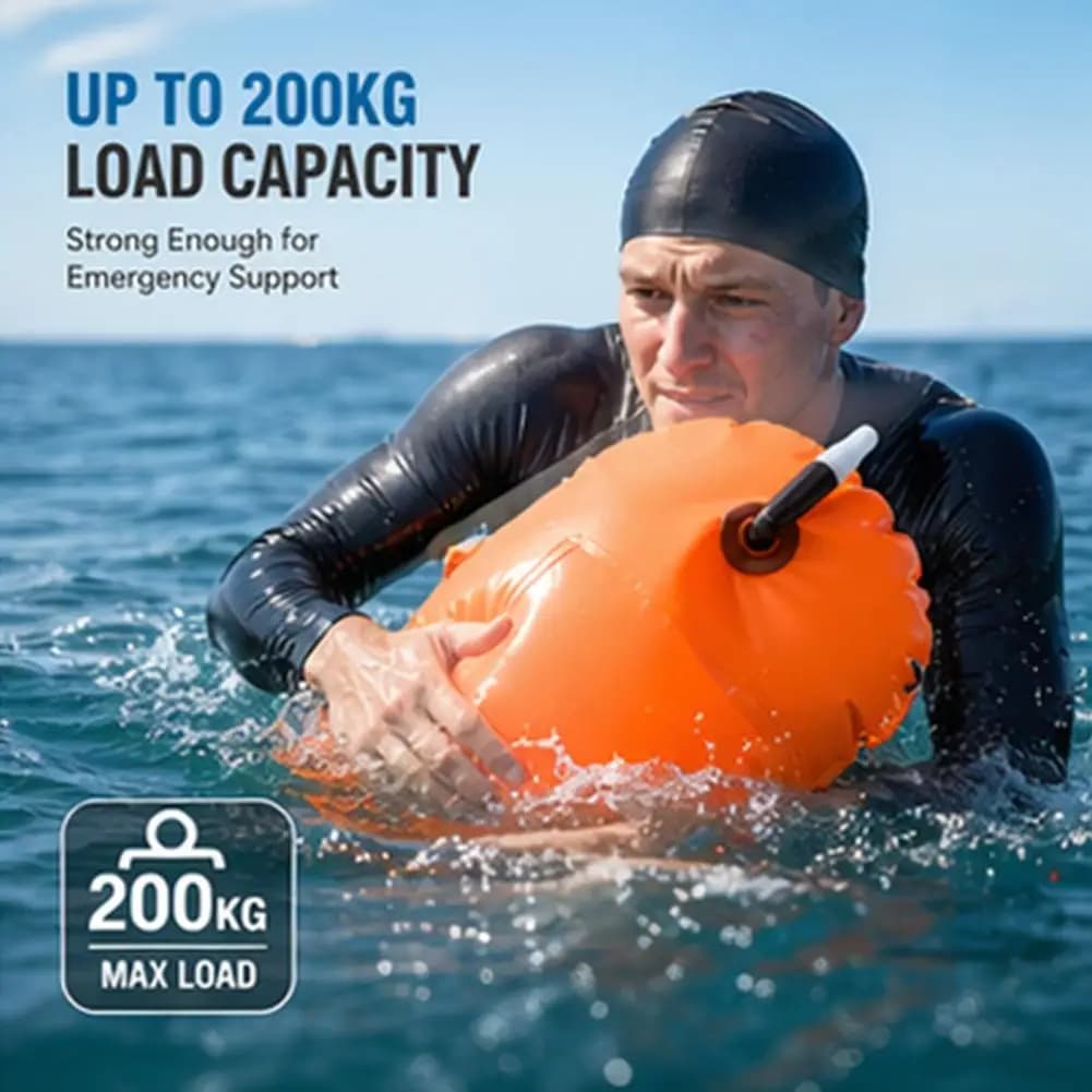 1PC Airtight Zipper Phone Waterproof Storage Swimming Float Outdoor Water Sports Waterproof Storage Bag