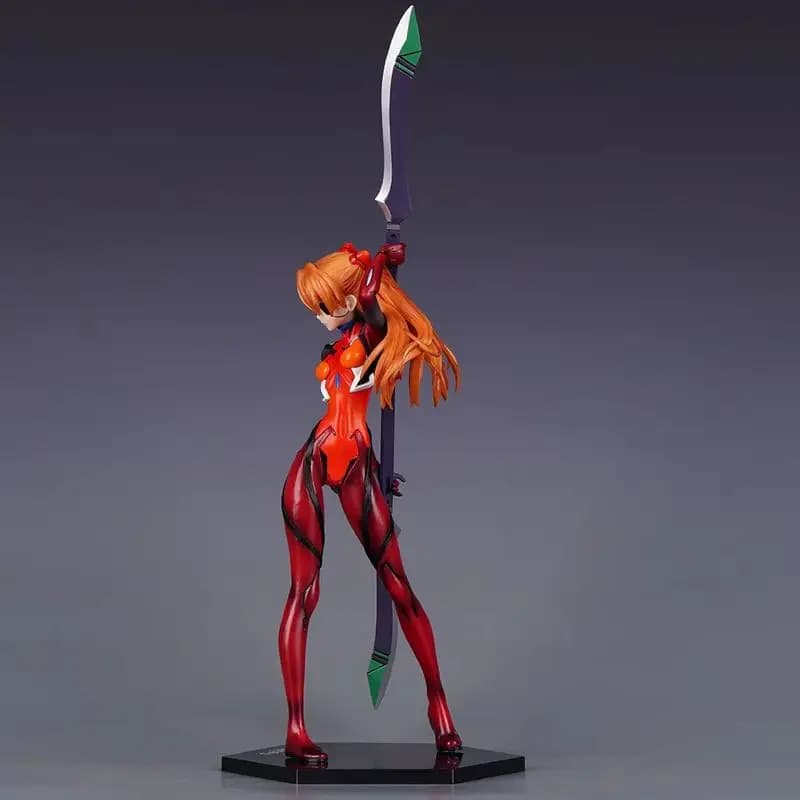 Anime Evangelion Asuka Langley Soryu Action Figure - Battle Dress Pretty Girl Modello giocattolo da collezione per i fan