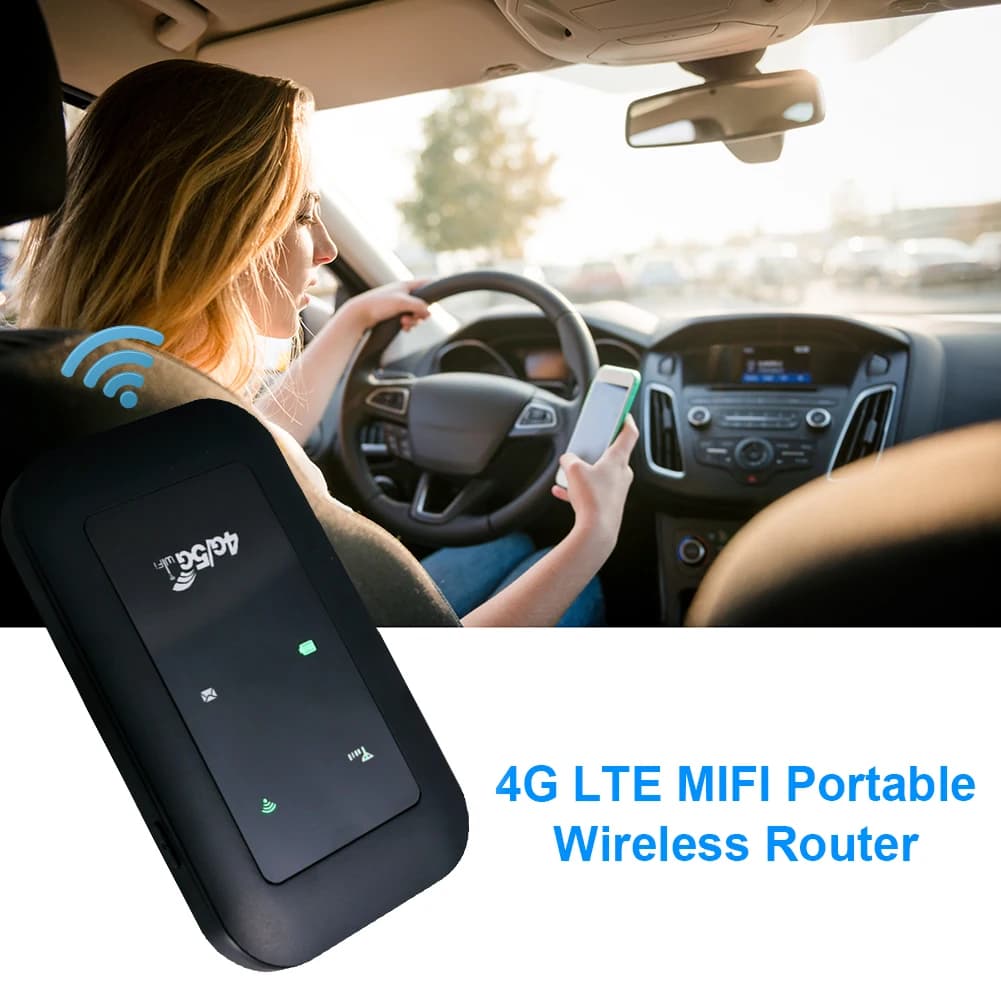 Portable WiFi Repeater 4G LTE Router Signal Amplifier Network Expander Adaptor 150Mbps SIM Card Slot Extender Modem Dongle