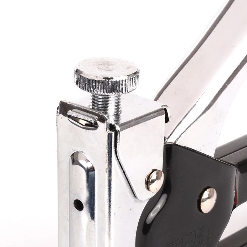 Nuova chiodatrice 4 in 1 potente cucitrice da costruzione per carichi pesanti con 600 punti metallici 4-14mm chiodatura manuale lavorazione del legno e uso domestico