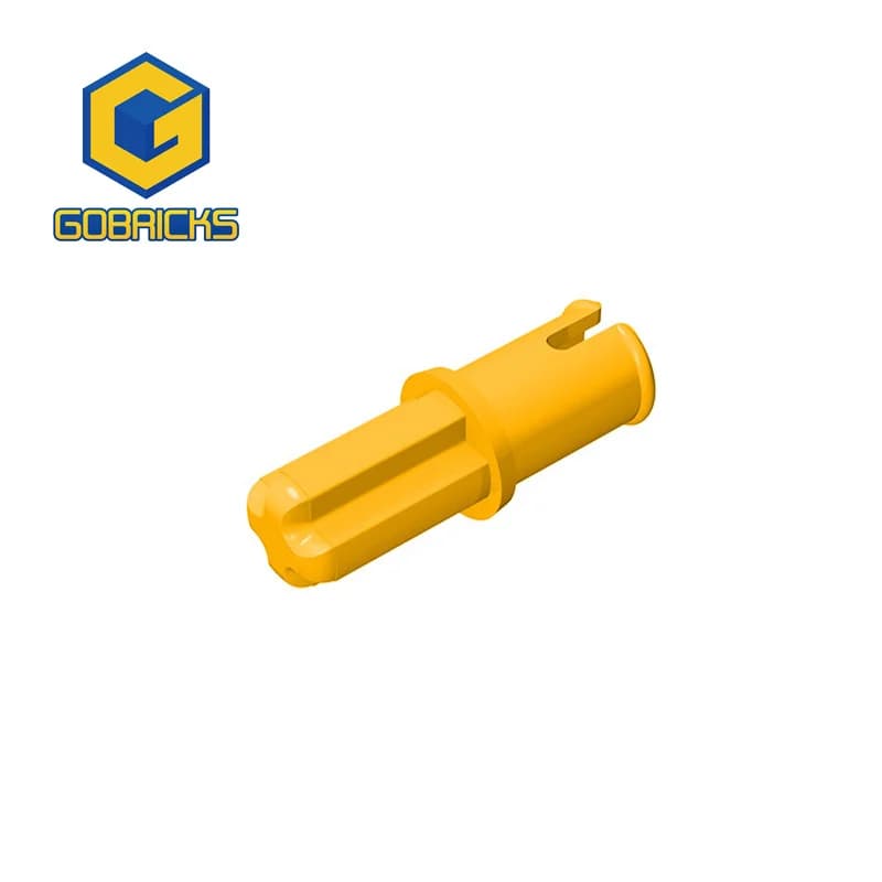 Gobricks 10PCS MOC Mattoni Asse Pin Connettore Angolato Assembla Particelle Compatibile Con 6562 3749 Building Block Parti Giocattolo Per Bambini