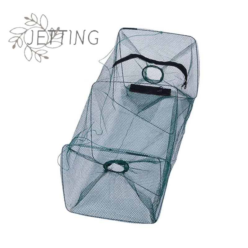 Hot Fish Trap Net Attrezzatura da pesca Granchio Gamberetti Gamberetti Gamberi Aragosta Crawdad Pieghevole