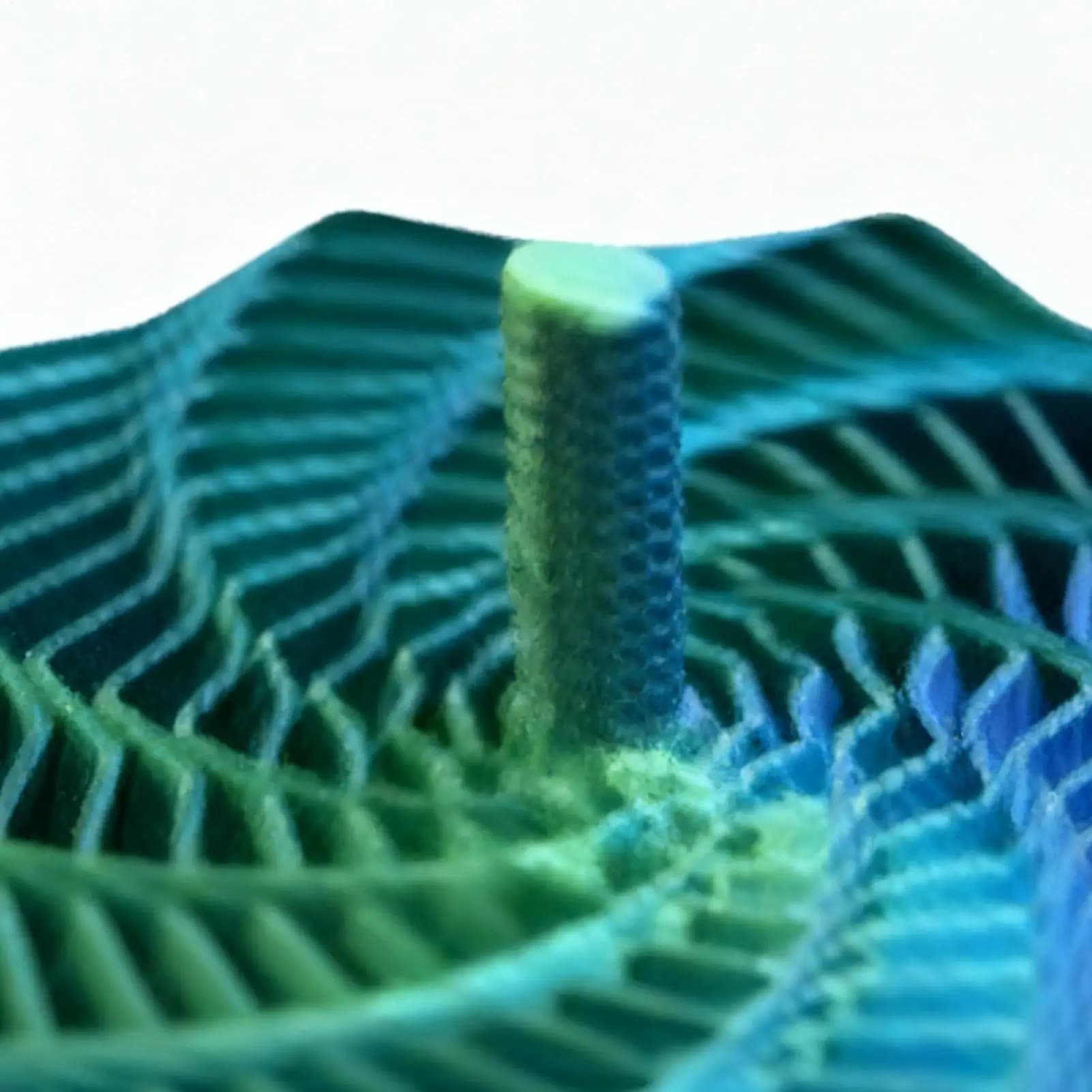 Maniglie Easy-Grip stellate sensoriali espandate stampate in 3D Spinner esagonale a spirale vorticoso per lo stress