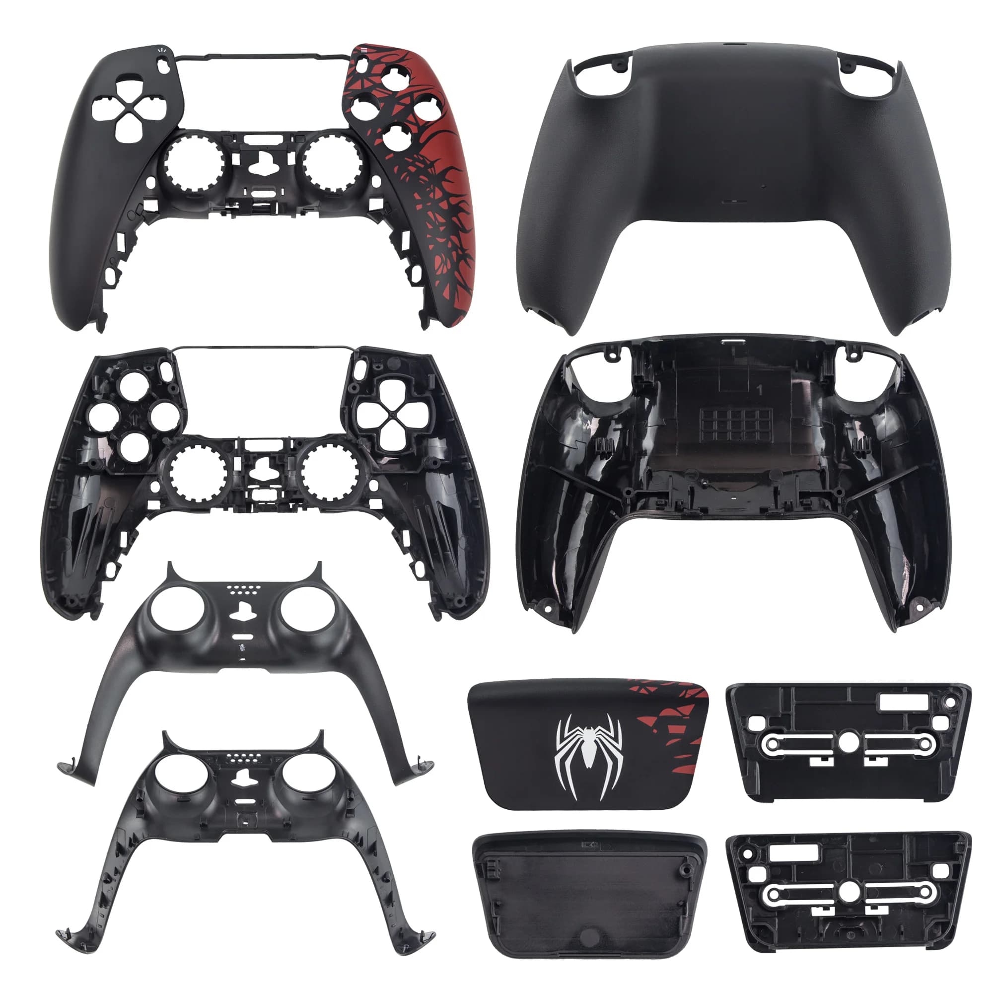 Scocca di Ricambio Completa per Controller Wireless PS5 BDM 010 020 030 040 050 - Cover Anteriore e Posteriore Fai-da-te, Accessori per Videogiochi