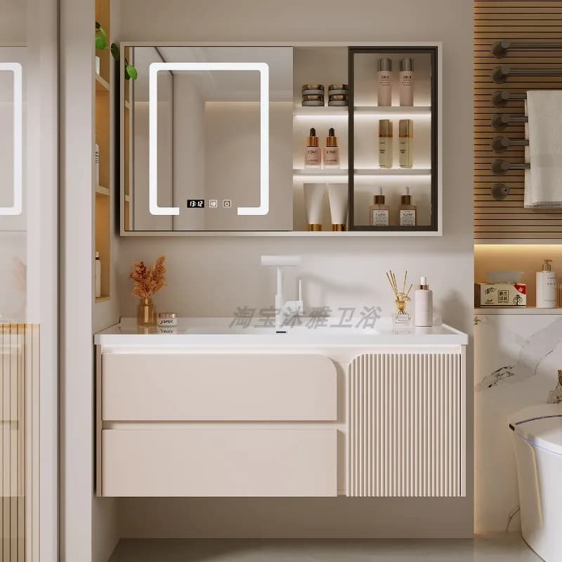 Scaffali portaoggetti Armadietto da bagno Organizzatore Divisori per WC Armadio moderno di lusso Archivadores in carta Mobili per hotel