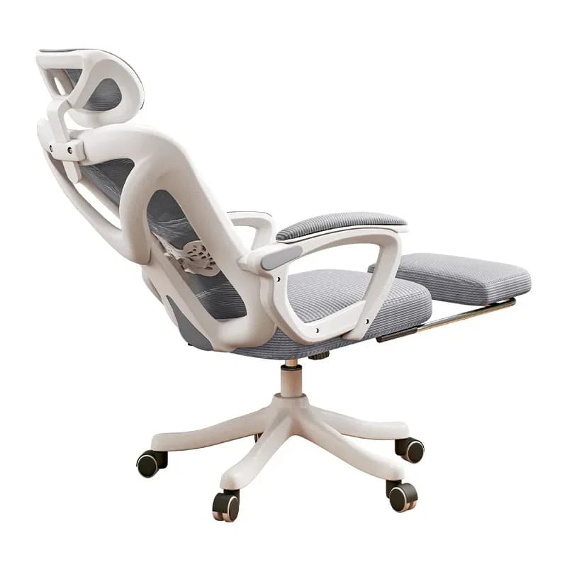 Sedia da Gaming per Computer, Comoda Sedia da Ufficio per Uomo, Sedia Girevole Regolabile in Altezza per Studio, Ergonomica