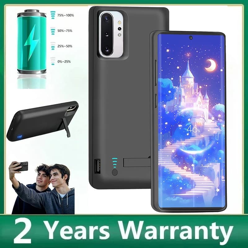 Supporto per Telefono con Power Bank da 10000mAh per Samsung Galaxy Note 8 9 10 20 Ultra Note10 Plus + S26, Custodia Caricabatterie