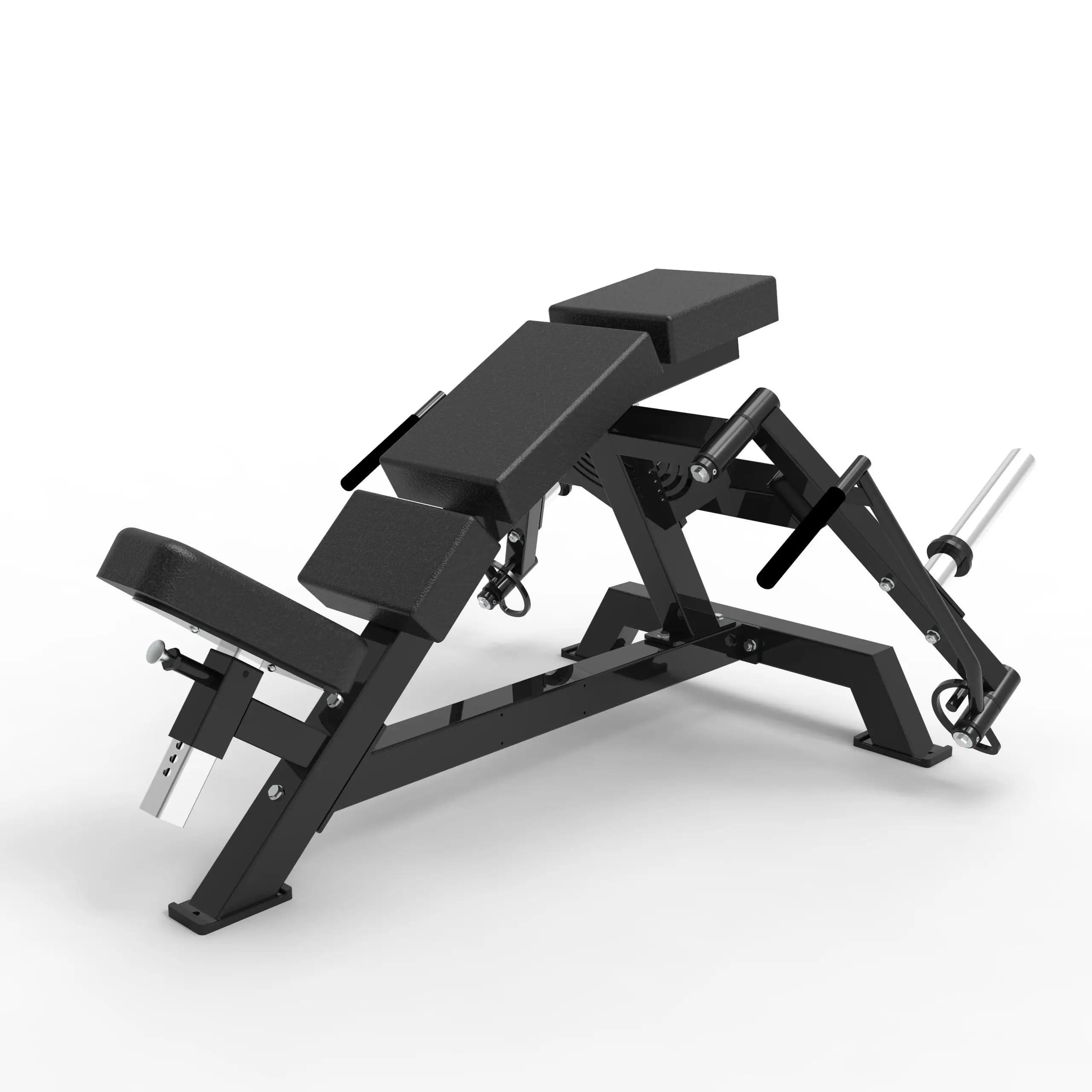 Professional ecological flies bench with metal tilt for heavy loads Pec, loaded on plate, for gym1