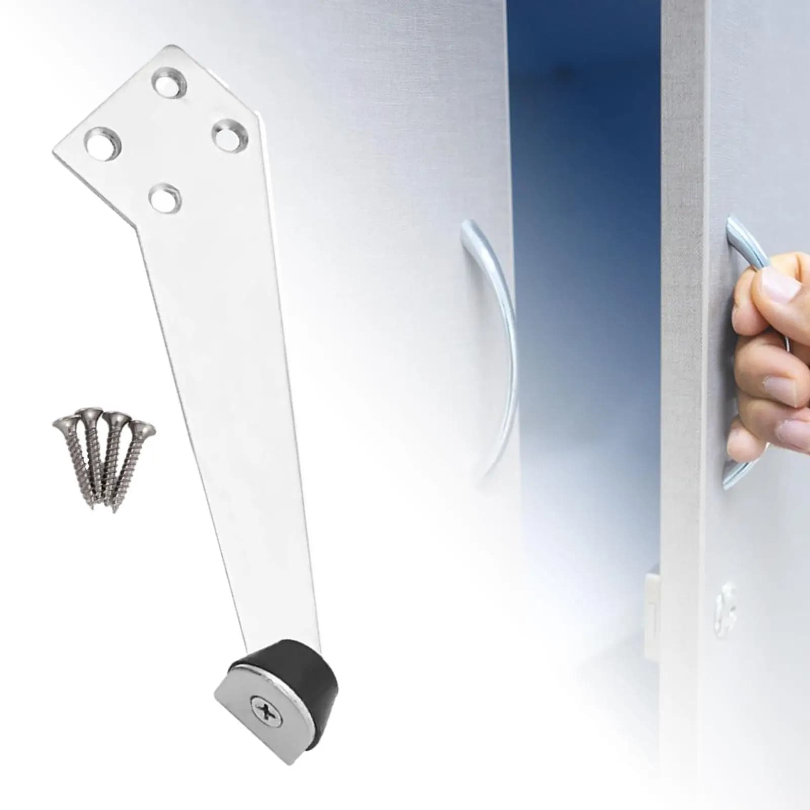 Door Open Limiter Mute Sturdy Door Stops for Dining Room Washroom Bathroom