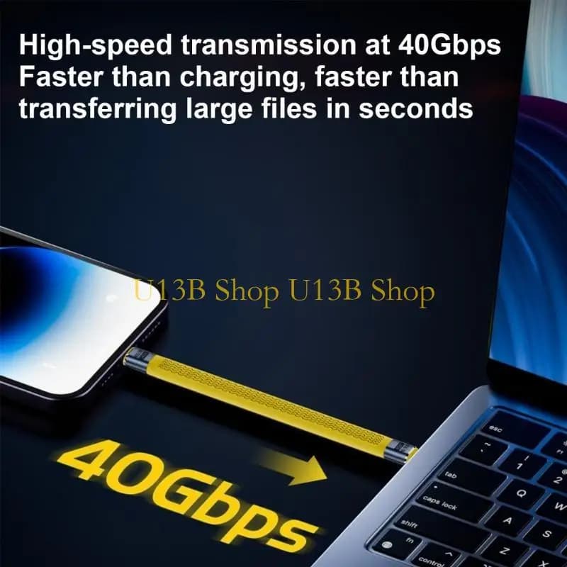 Cavo CABILE CABILE USB 4 USB U13B per dati rapidi e trasmissione alimentazione