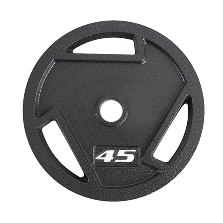 Costom Barbell weight plates in cast iron Lbs Set of weight plates for use in gym