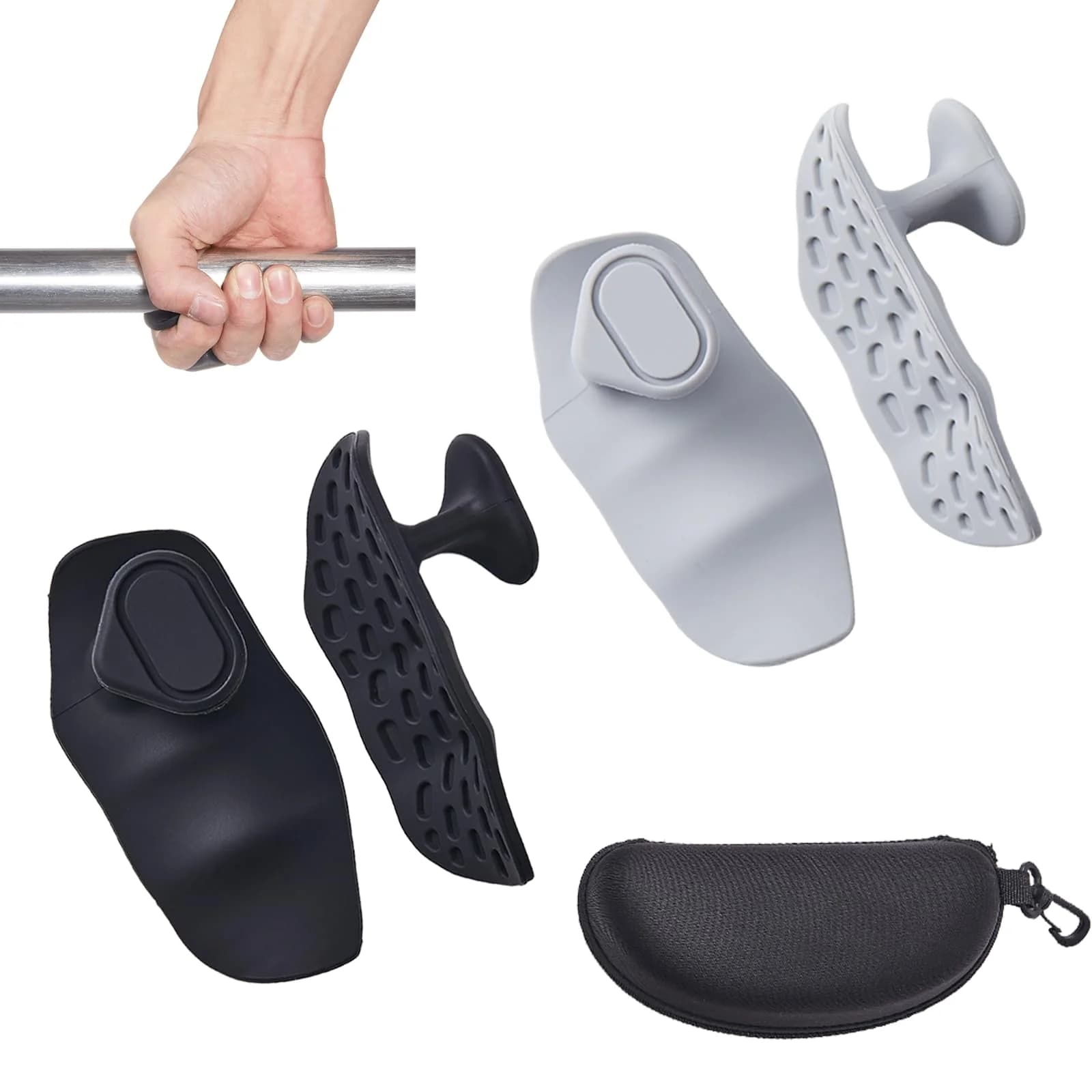 Anti-Callus Gloves for Gym: Rubber Protector for Palm, Breathable Gloves for Bearing, Hand Support for Crossfit