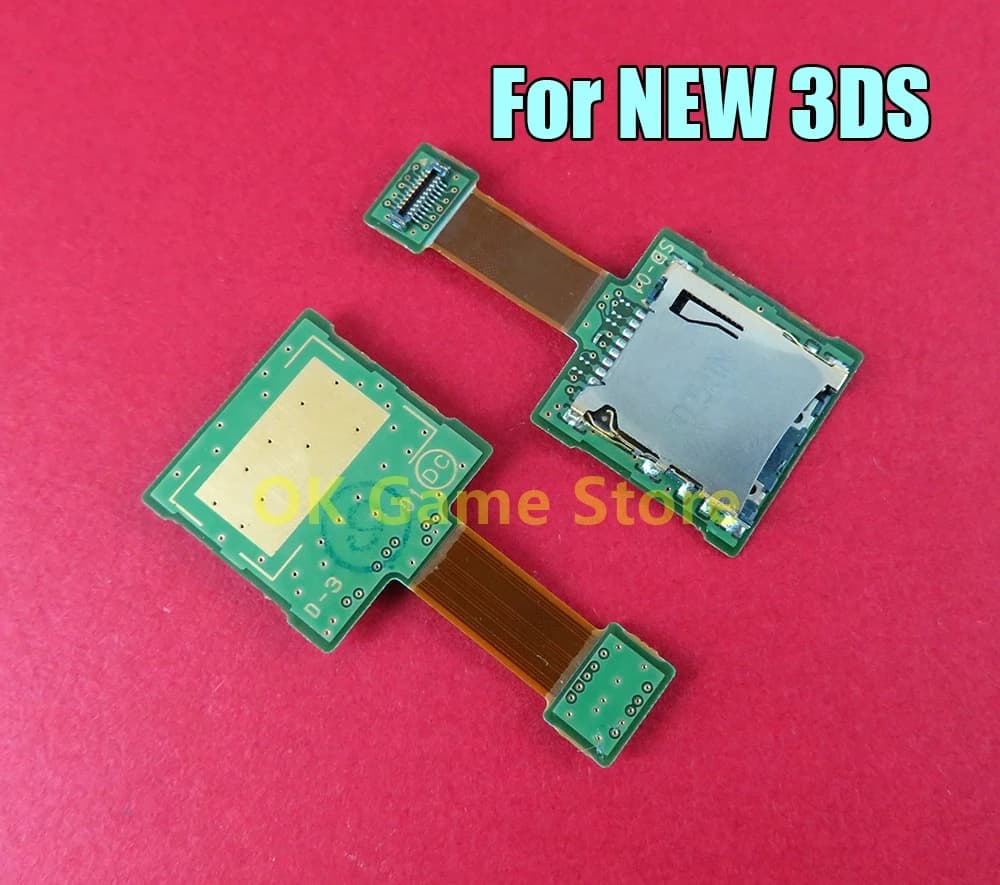 1PC Per Nintendo Nuovo 3DS Nuovo Slot Per Schede SD Lettore Presa Lettore di Schede TF Console di Gioco Da Tavolo Parti di Riparazione Accessori di Ricambio