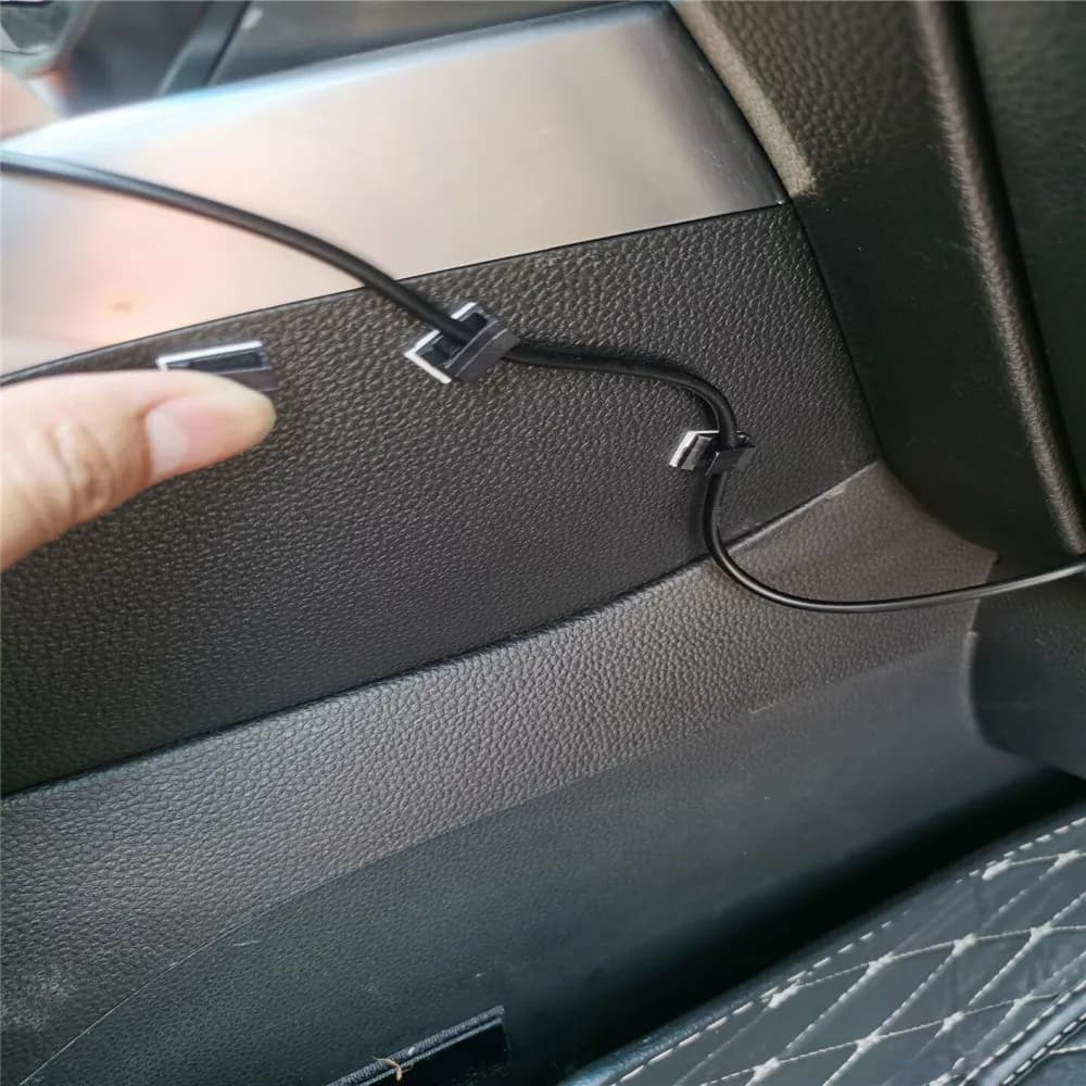 Car Wire Cable Holder Wire Tie Clip Fixer For Chevrolet Cruze TRAX Aveo Sonic Lova Sail Equinox Captiva Volt Camaro Cobalt