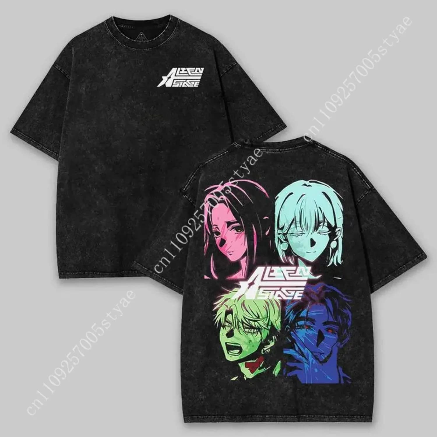 valentine shirts Alien Stage Tee - Sua Mizi Ivan Till Sweatshirt - ALNST ivantill mizisua Long Sleeved Shirt - Idol Anime T-shir