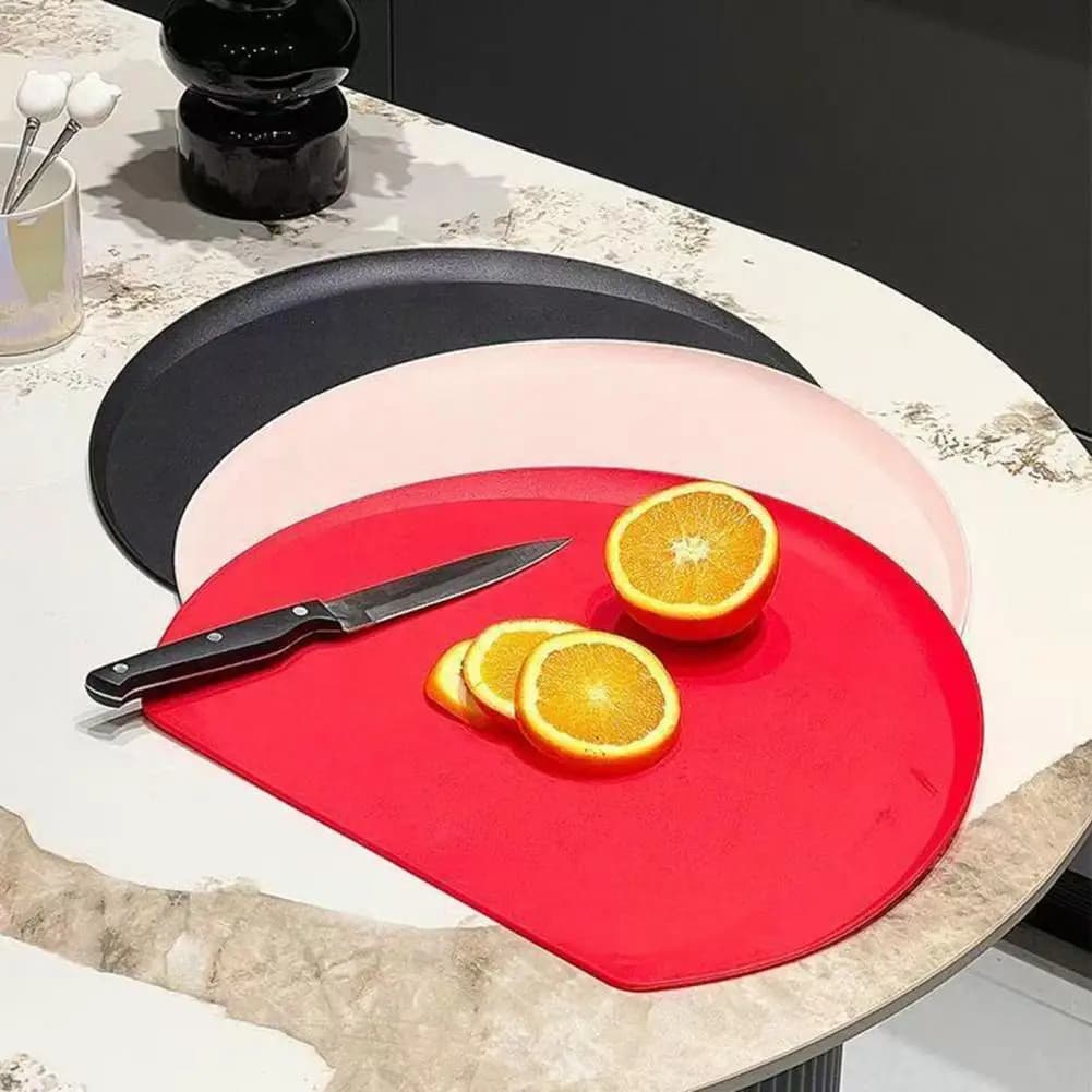 Flexible Cutting Board Dishwasher Safe Chopping Board Double-sided Bendable Chopping Board Food-grade Non-slip for Fruits