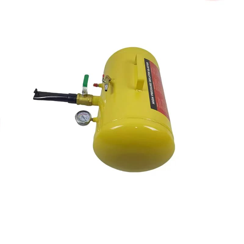 Gonfiatore ad alta pressione per pneumatici per automobili Strumenti di riparazione pneumatici tubeless Gonfiatore ad alta pressione per auto con manometro di precisione
