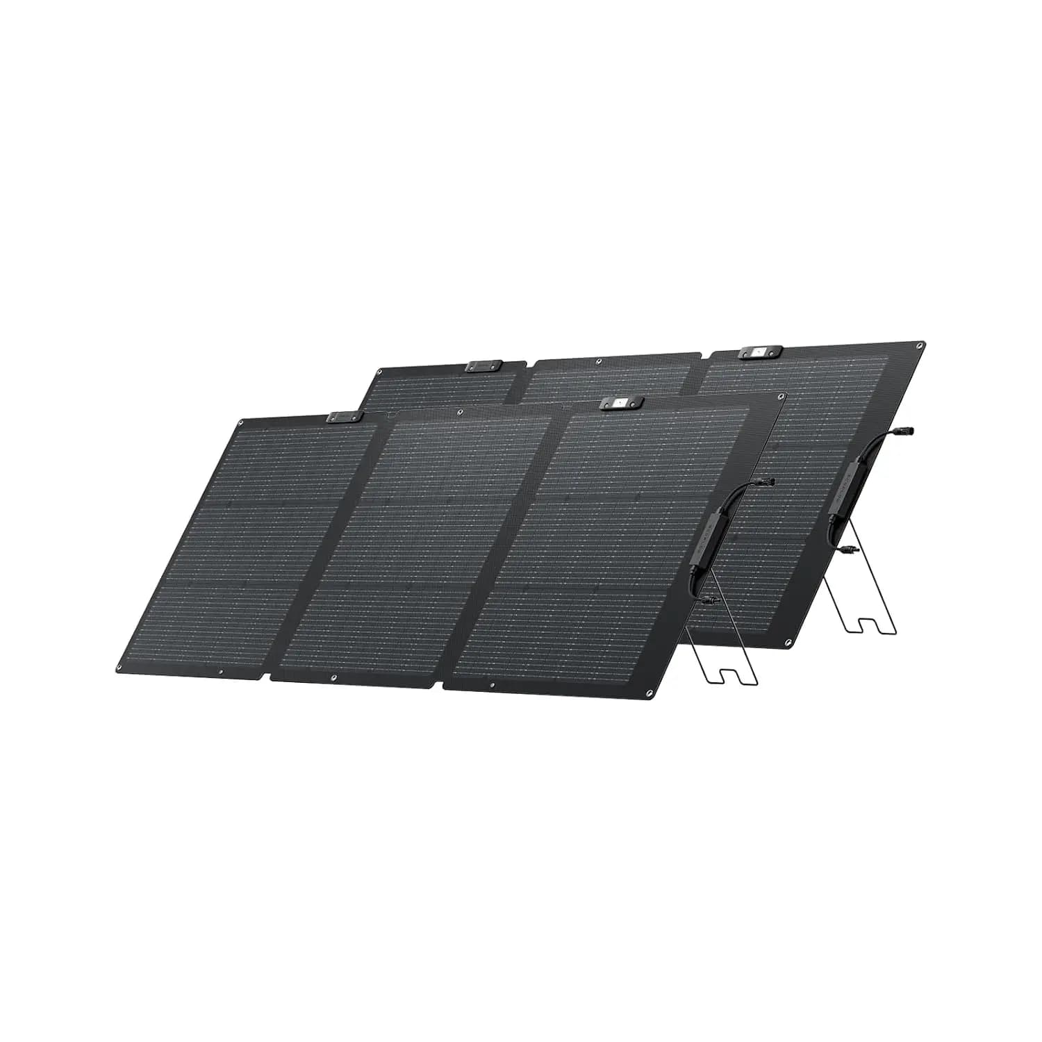2PCS 160 Watt Portable Solar Panel for Power Stations, 25% High Conversion Efficiency Foldable Solar Panel with, Custom
