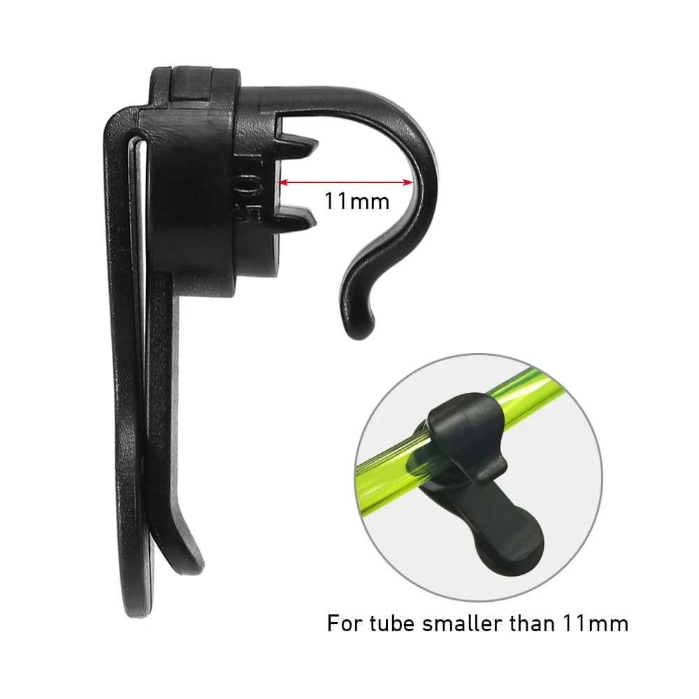 Water Bladder Tube Clip Magnetic Tube Clip Water Bladder Hose Clip Removable Hydration Pack Clamp Magnetic Hose Holder