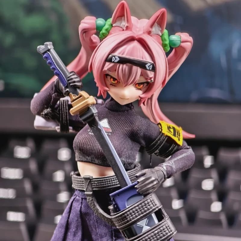 Neo Eden Toys Black Iron Rest Series Blind Box Cool Action Figure Moveable 1/6 Bjd Anime Figure Decor Anime Doll Surprise Toys