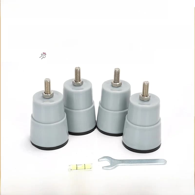 Base per supporto batteria in resina anti-vibrazione per Little Swan Drum, con piedini a gamba d'elefante