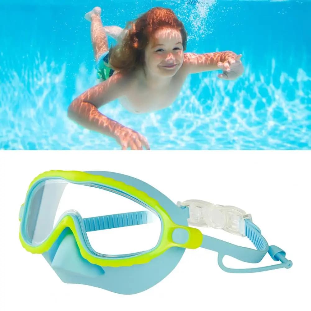 Children Swimming Goggles Anti-fog Uv Protection Children Uv Protection Swimming Goggles Kids Swim Goggles with Nose for Boys