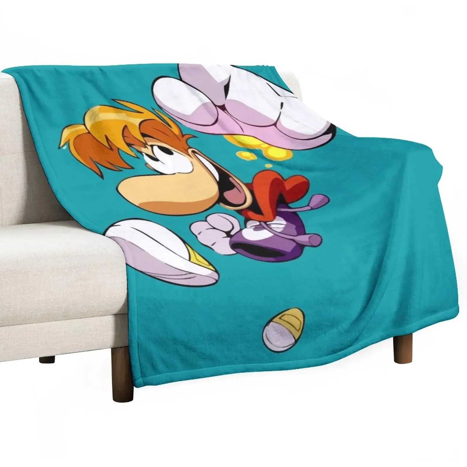 Rayman pugno coperta coperta per bambini coperta grande