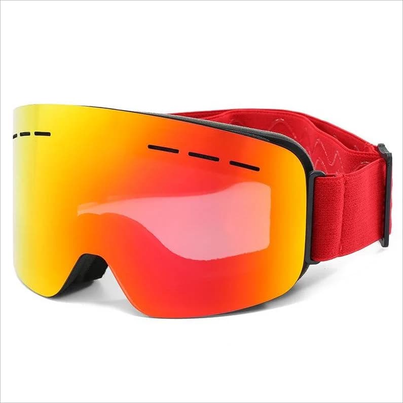 Occhiali da Sci Polarizzati Antiappannamento, Occhiali Sportivi da Neve OEM, Caschi da Motoslitta, Occhiali da Sole di Sicurezza per Snowboard