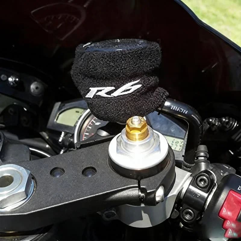 Copertura per Serbatoio Olio Freni Moto, Anteriore e Posteriore, per YZFR1 YZFR6 YZFR7 YZF R7 R6 R1 R1M