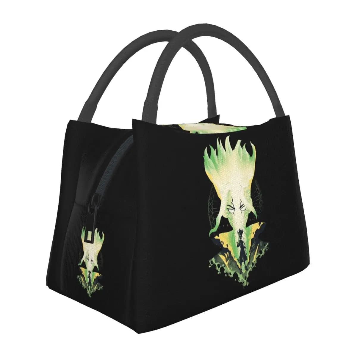 Borsa termica per il pranzo Anime Dr Stone per donna, contenitore per alimenti Bento, contenitore portatile, borsa termica per il pranzo