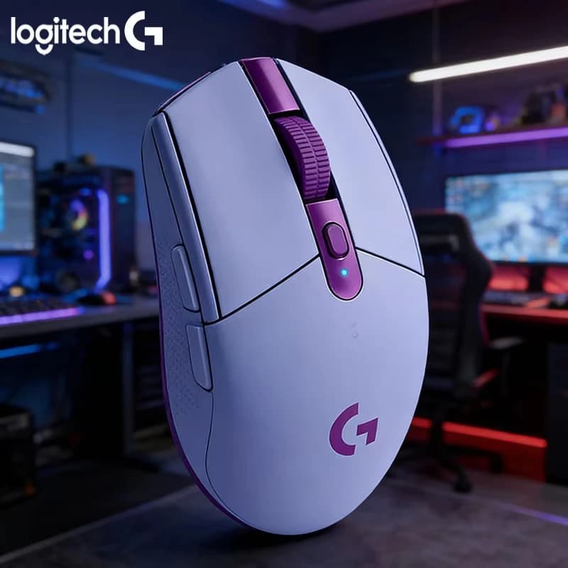 Mouse da Gaming Logitech G203 RGB con Tecnologia LIGHTSYNC, Retroilluminazione Dinamica a 16,8 Milioni di Colori, Mouse Cablato per Esports