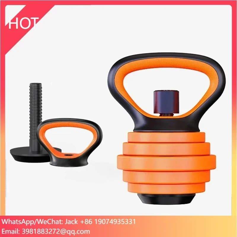 High Quality Weight Kettlebell Grip 20lb 40lb Home Use Competition Adjustable Kettlebell Fitness