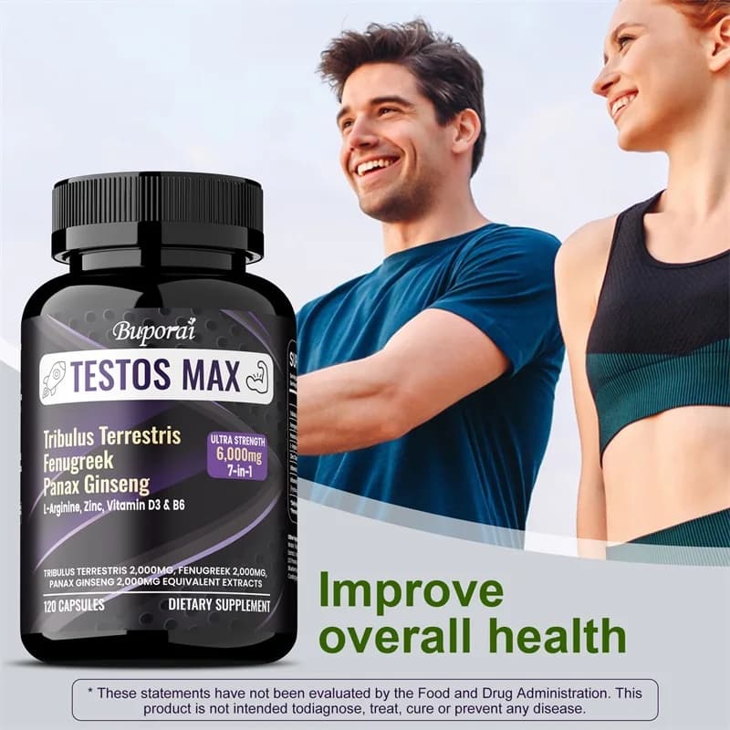 Male muscle and endurance supplements - Reduce fatigue, improve strength and endurance, promote muscle recovery and muscle growth