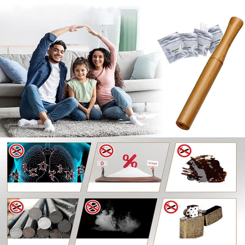1Pc Aromaterapia Inalatore Per Oli Essenziali Smettere di Fumare Bastone Diffusore Personale In Legno Per Oli Essenziali Con Aste In Fibra