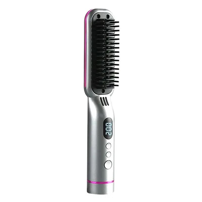 B51CNUOVO! Pettine Lisciante Senza Fili per Capelli Bagnati e Asciutti, Pettine Anti-Scottatura con Temperatura Controllata per la Cura e lo Styling dei Capelli, Pettine Portatile