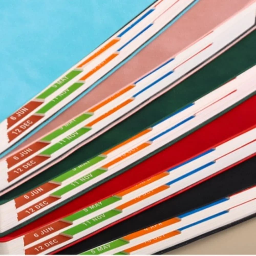 Agenda Planner 2026 in Inglese, Resistente all'Usura, 12 Mesi, Formato A5, Quaderno per Pianificazione con Carta Spessa e Segnalibro