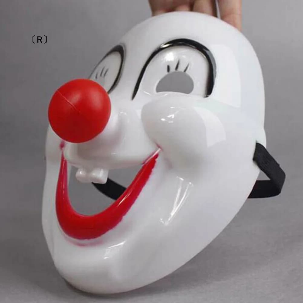 Amusing mask for parties in Halloween mask, red clown nose, masks for disguises circumverno2 reasoning