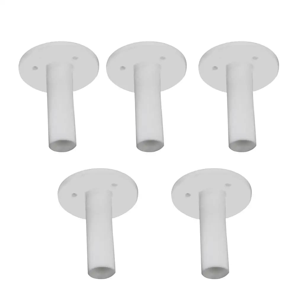 5 pezzi di magliette in gomma da golf colpire pratica tappetino da allenamento gamma supporto per tee 57 mm