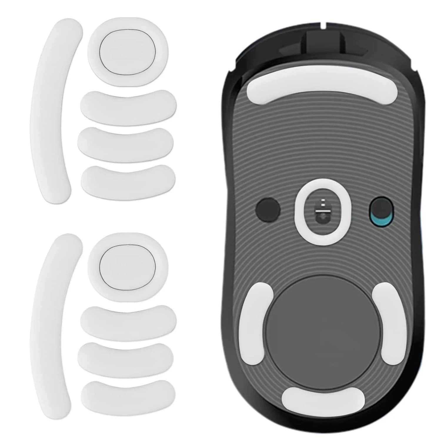 2Pack G Pro Wireless Mouse Skates Wear-resistant and smooth glass pockets, suitable for gaming mouse Logitech