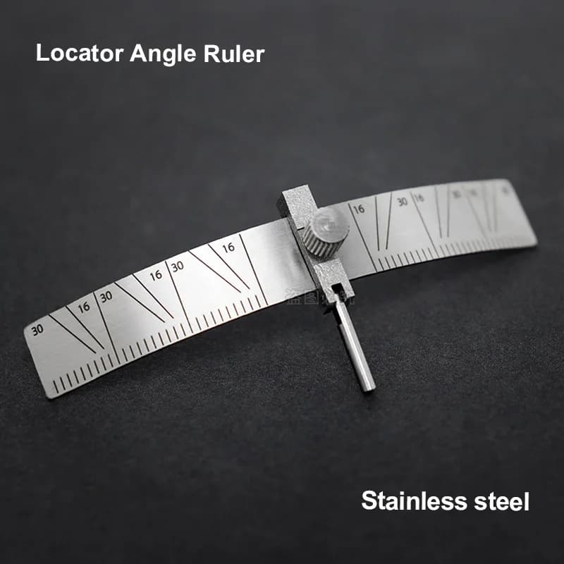 Dental Implant Locating Guide Surgical Planting Positioning Locator Angle Ruler Guage Autoclavable