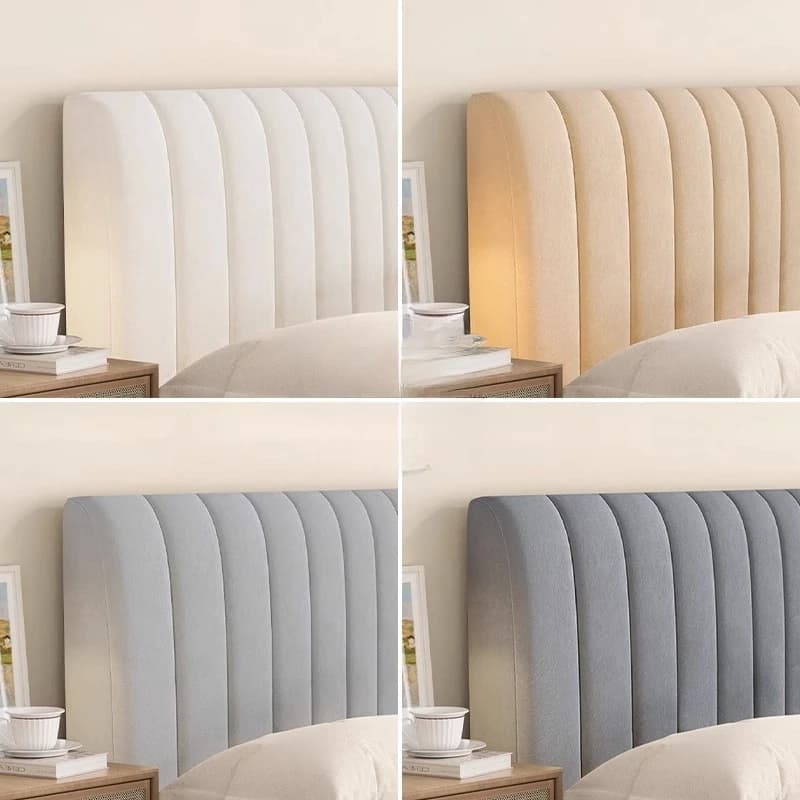 Thick cotton headboard covers, soft universal padded protection for all seasons
