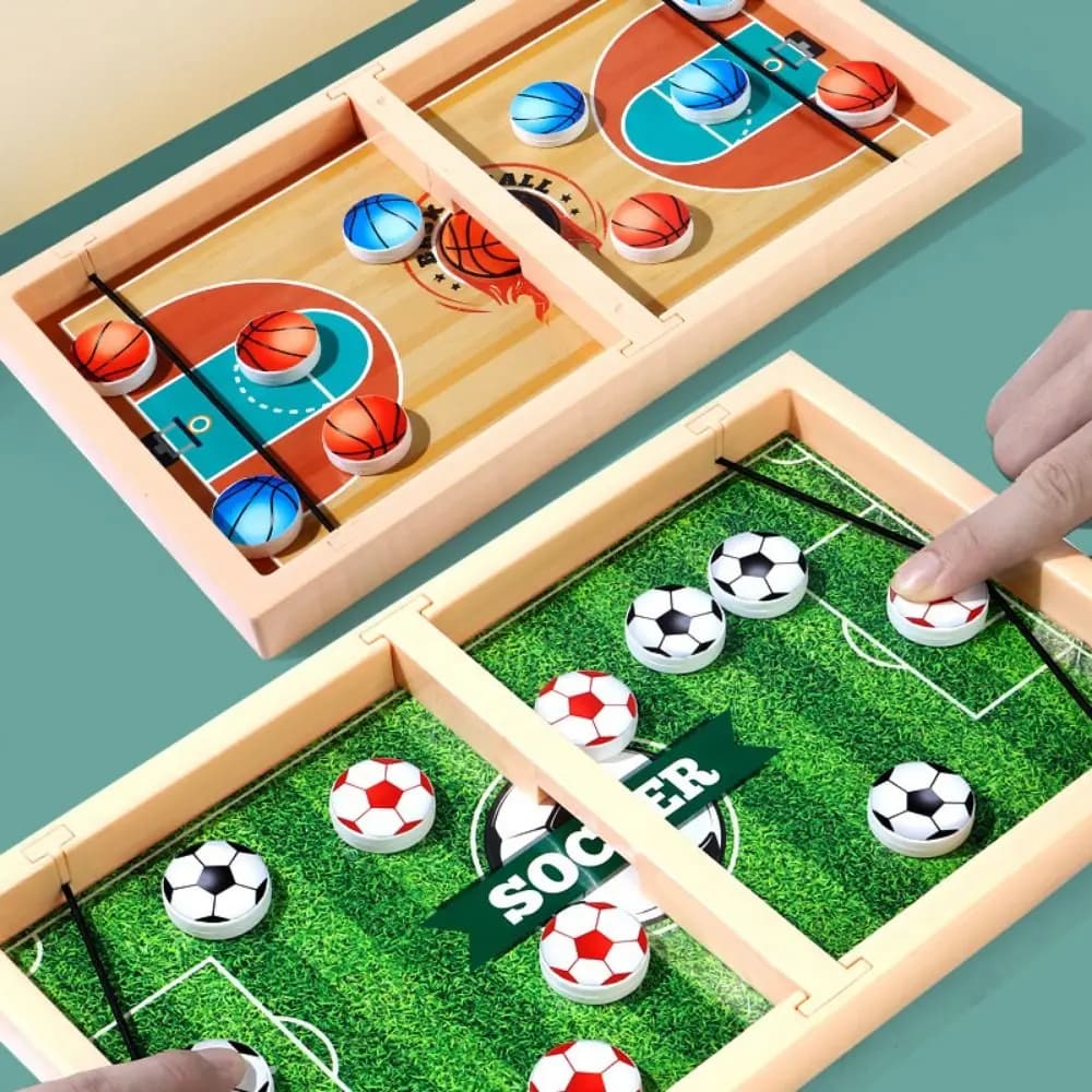 Sling Chess Table Desktop Hockey Game Parent-child Interactive Plastic Fast Sling Game Table Chess Funny Paced Sling Board Game
